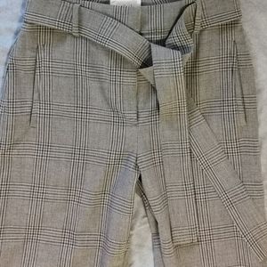 Aritzia Wilfred grey front tie pants
